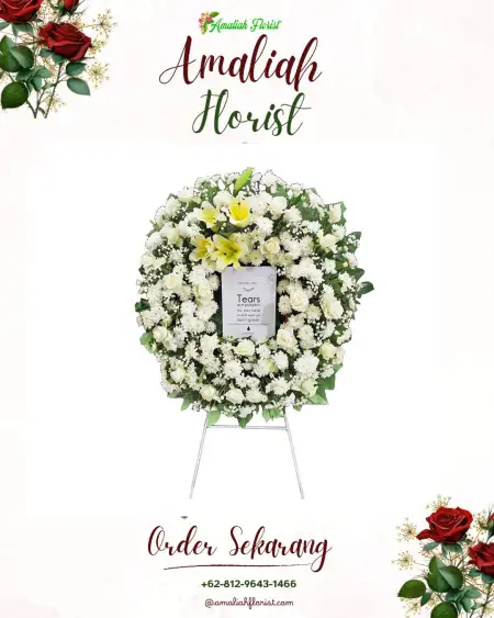 Krans Bunga Duka Bandarkedungmulyo